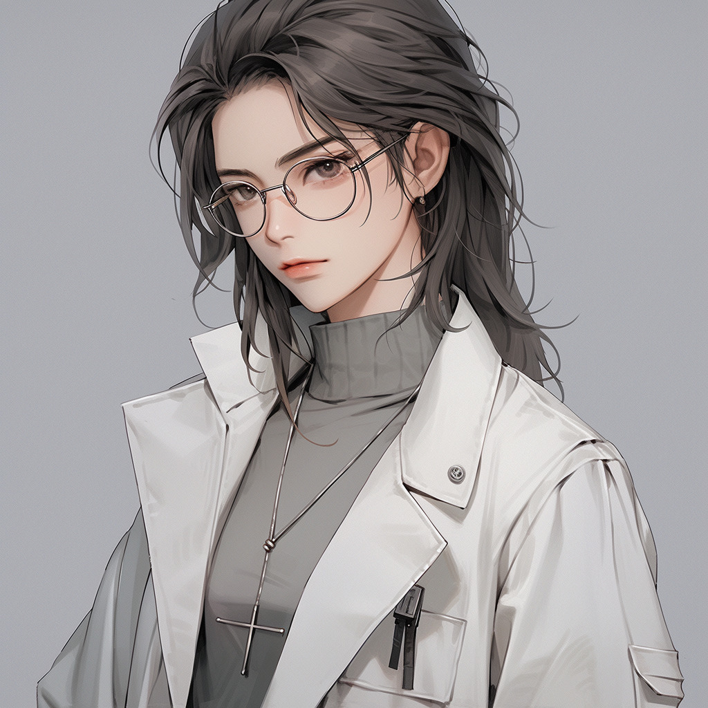 negishi0207_A_18-year-old_man_with_white_coat_and_glasses_who_h_ea5244b5-7b42-4360-8538-f8b9b43d0f0a